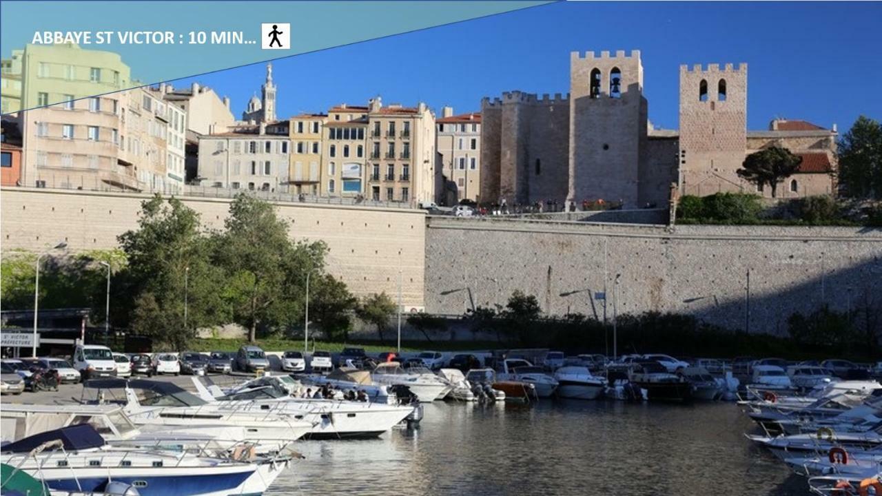 Happy T1 Tout Equipe - Confort - Vieux Port Марсилия Екстериор снимка